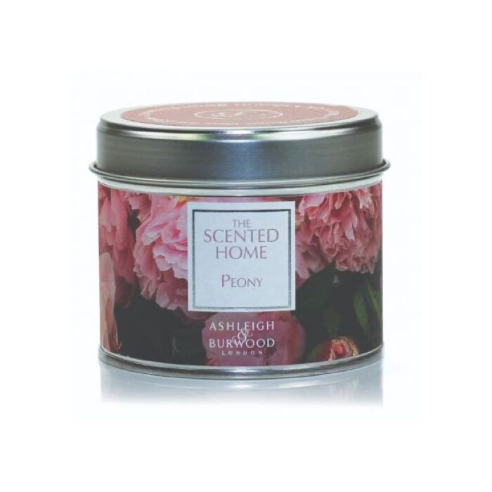 Ashleigh & Burwood - Tin Candle - Peony-1